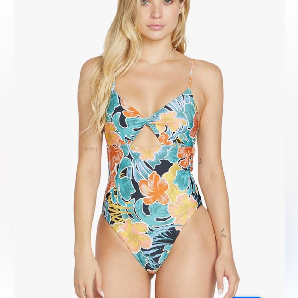 Volcom One Piece Swim Suit Size XL